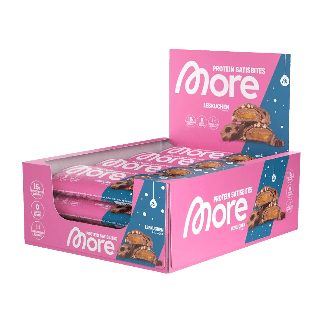 More Nutrition Protein Satisbites | 2x25g - Lebkuchen / 2x25g - fitgrade.ch