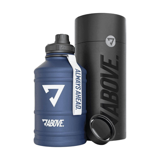 ABOVE. Edelstahl Trinkflasche | 2200ml - Blau - fitgrade.ch