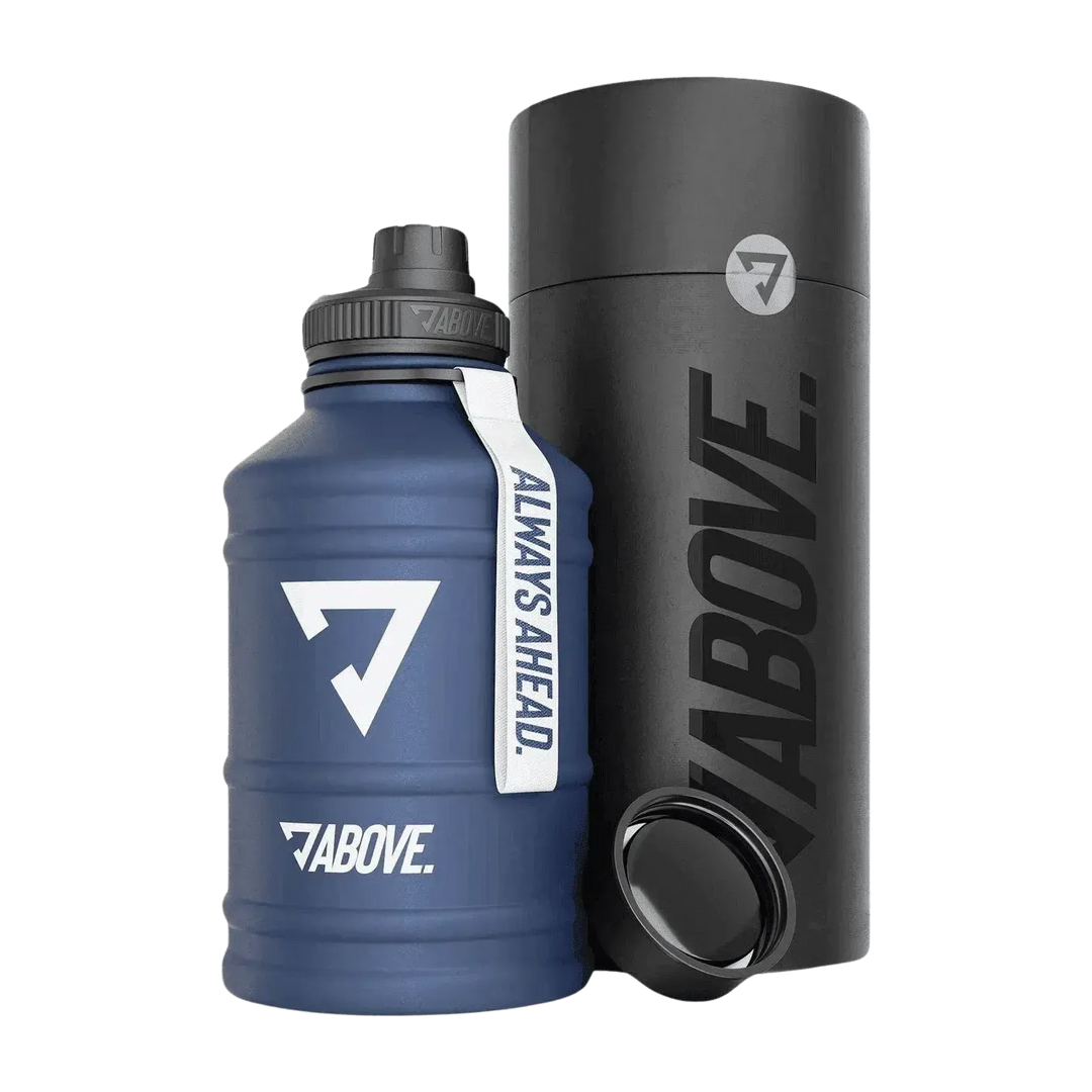 ABOVE. Edelstahl Trinkflasche | 2200ml Blau - fitgrade.ch