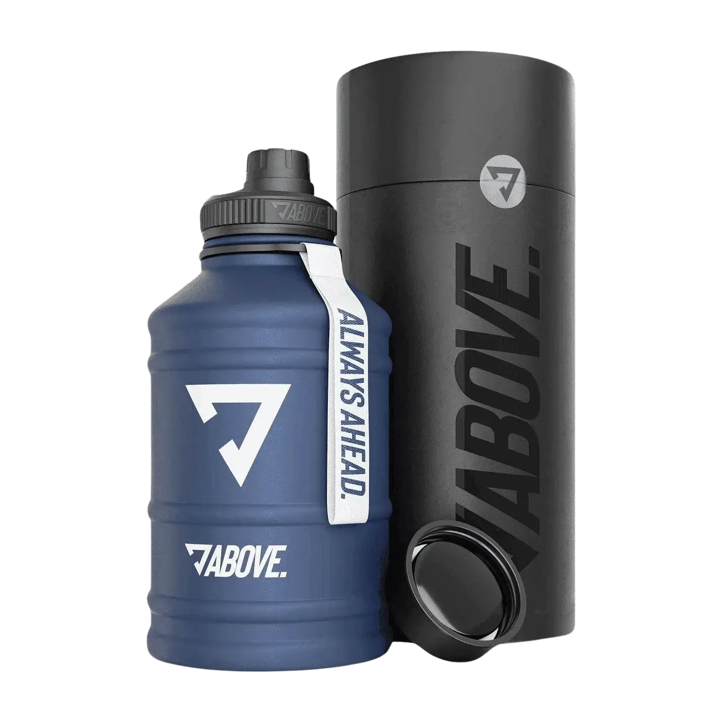 ABOVE. Edelstahl Trinkflasche | 2200ml Blau - fitgrade.ch