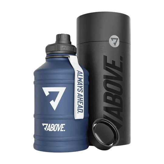 ABOVE. Edelstahl Trinkflasche | 2200ml Blau - fitgrade.ch