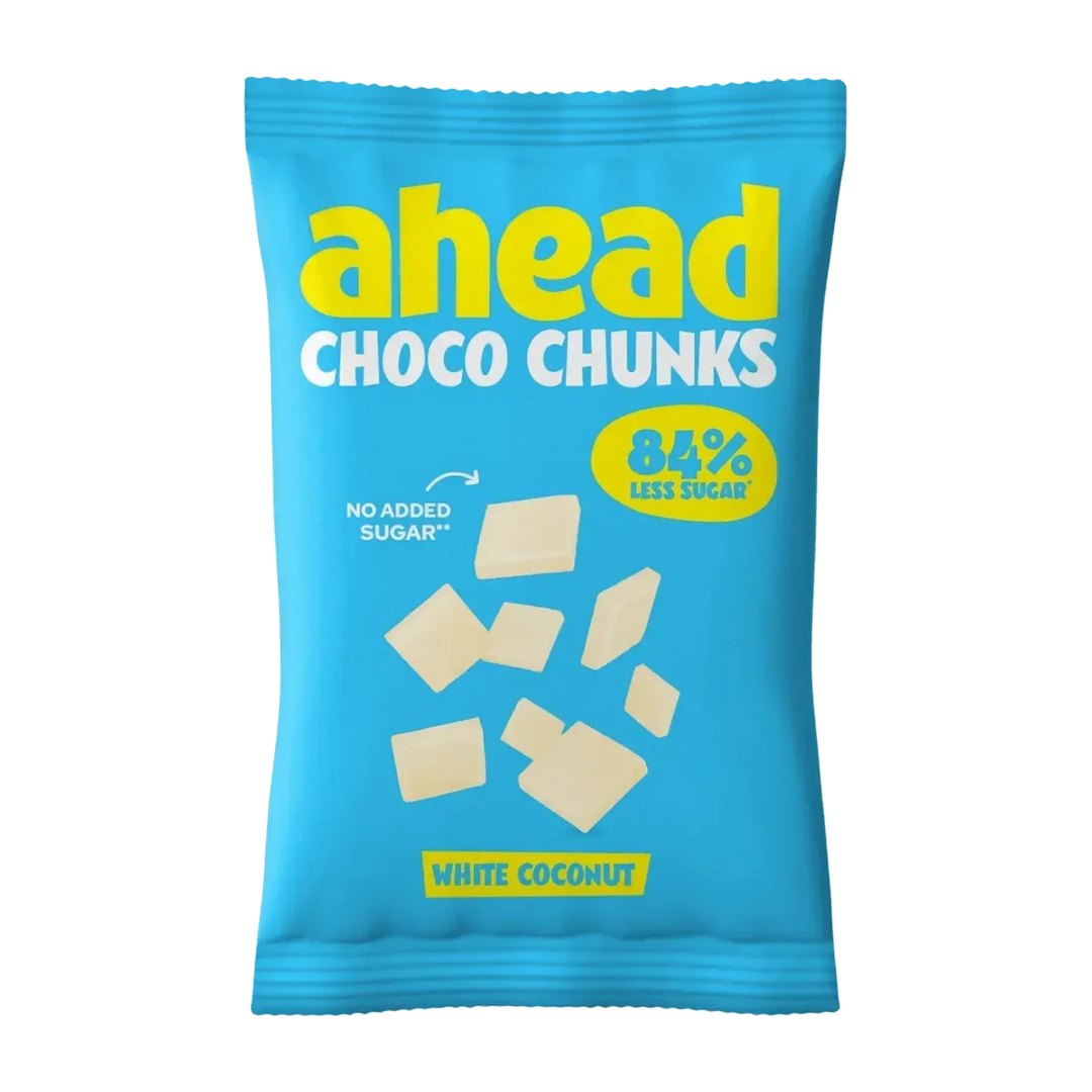 Ahead Chocolate Chunks | 150g White Coconut Chocolate 150g - fitgrade.ch