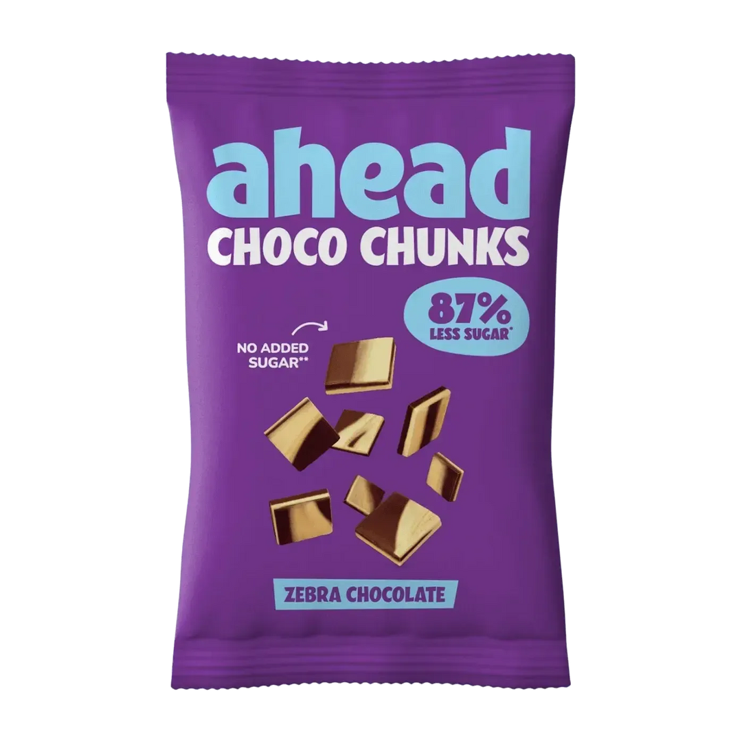Ahead Chocolate Chunks | 150g Zebra Chocolate 150g - fitgrade.ch