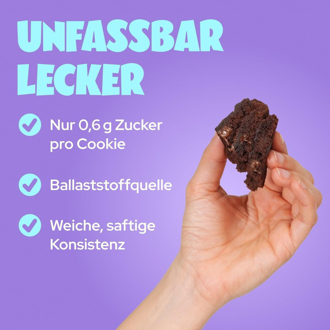 Ahead Soft Cookies Double Chocolate | 4x40g - fitgrade.ch