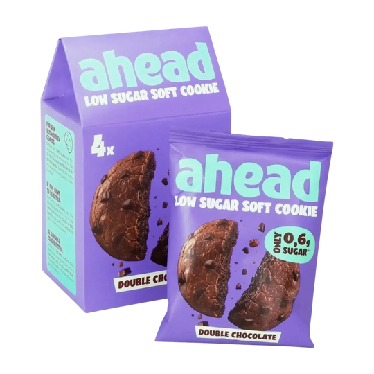 Ahead Soft Cookies Double Chocolate | 4x40g - fitgrade.ch