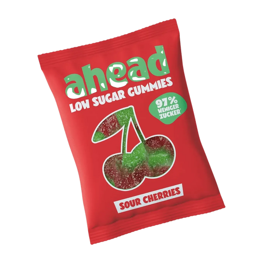 Ahead Sour Gummies | 50g Sour Cherries - fitgrade.ch