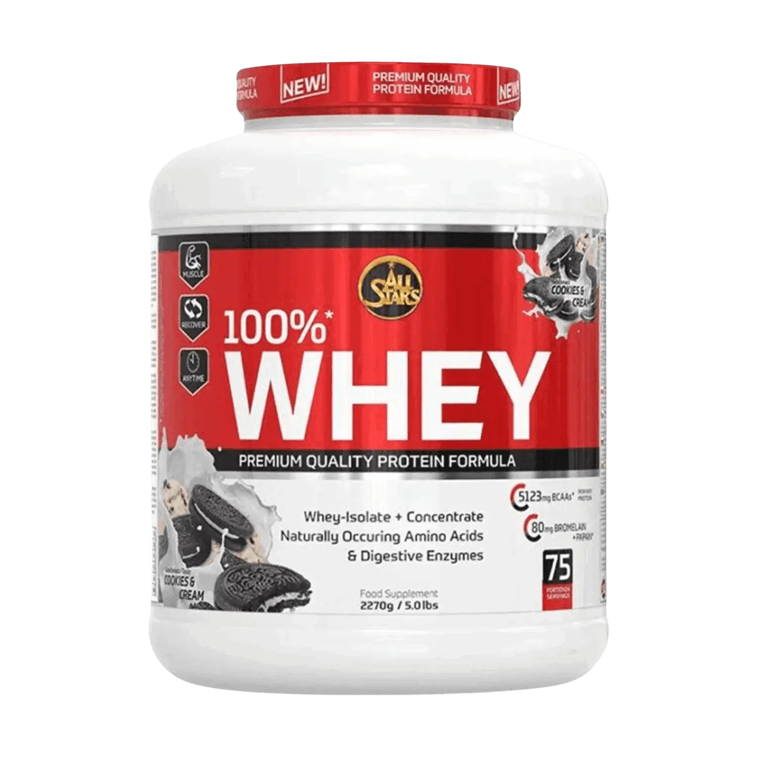 All Stars 100% Whey Protein | 2270g Banana - fitgrade.ch