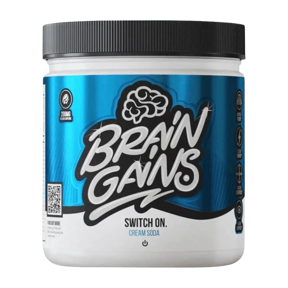 Brain Gains Switch On Original | 225g - Cream Soda - fitgrade.ch