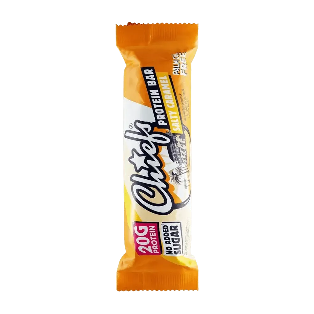 Chiefs Protein Bar | 55g 55g Salty Caramel - fitgrade.ch