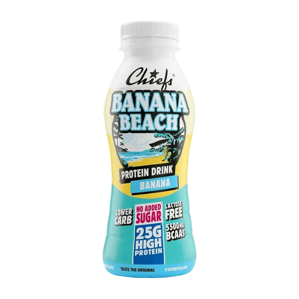 Chiefs Protein Drink | 330ml 330ml Banana Beach - fitgrade.ch