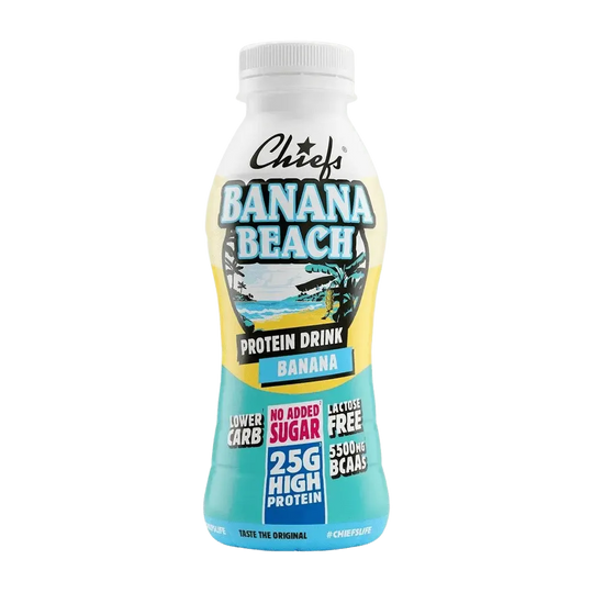 Chiefs Protein Drink | 330ml 330ml Banana Beach - fitgrade.ch