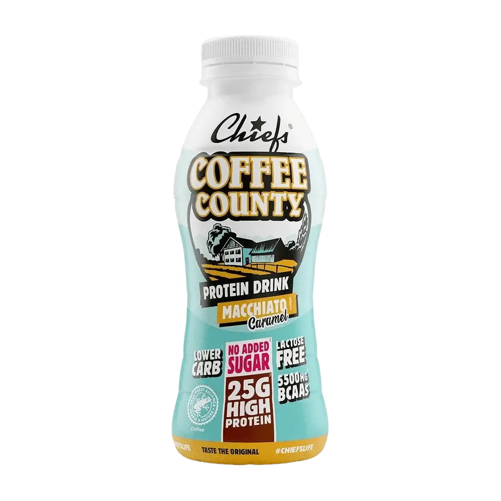 Chiefs Protein Drink | 330ml 330ml Caramel Macchiato - fitgrade.ch