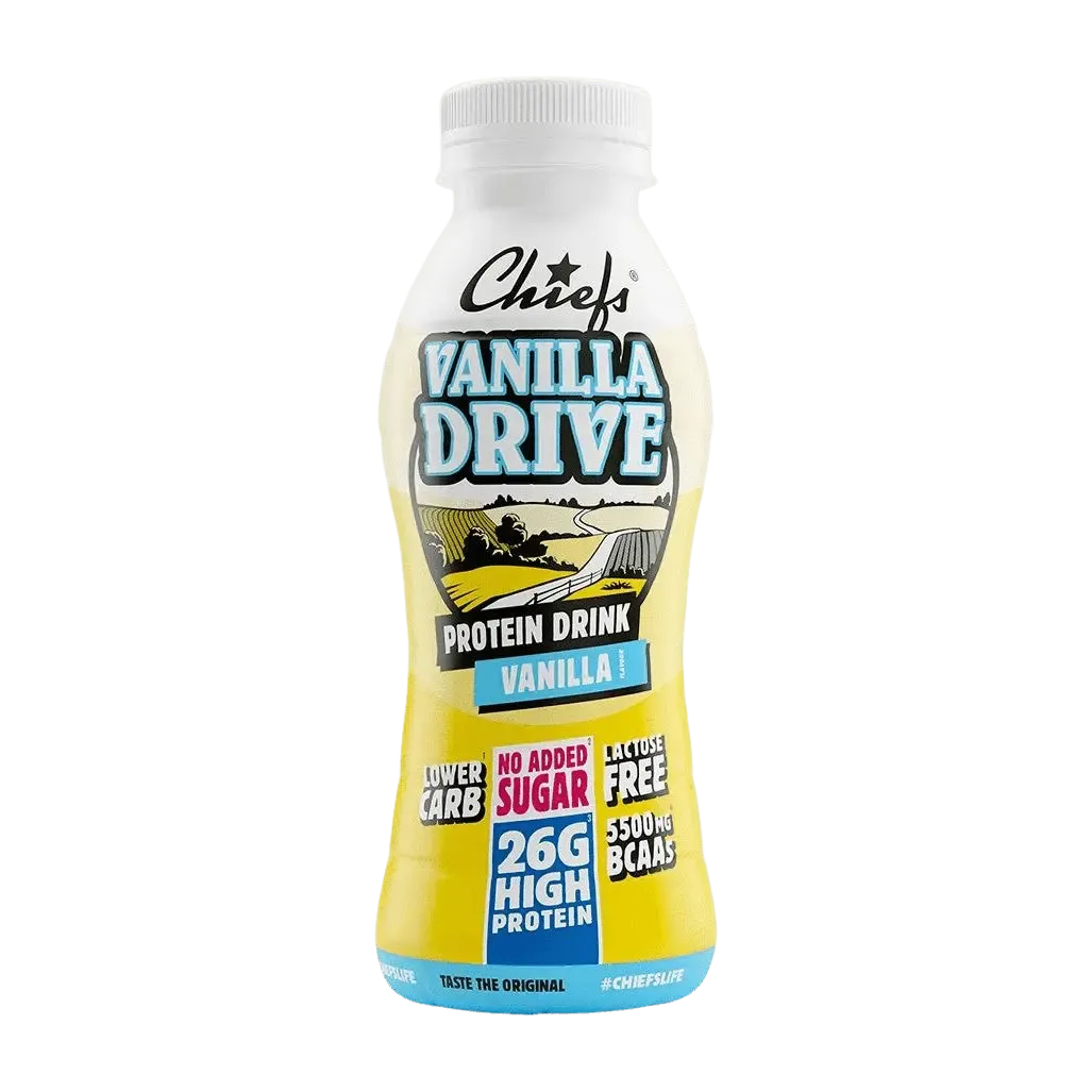 Chiefs Protein Drink | 330ml 330ml Vanilla Drive - fitgrade.ch