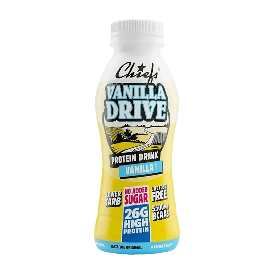 Chiefs Protein Drink | 330ml 330ml Vanilla Drive - fitgrade.ch