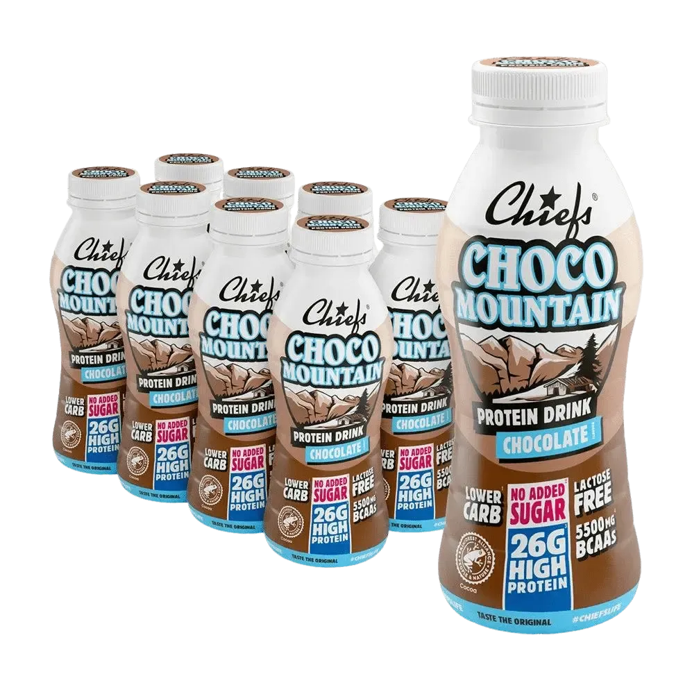 Chiefs Protein Drink | 330ml 8x330ml Choco Mountain - fitgrade.ch