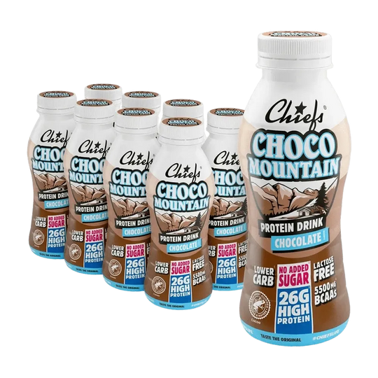 Chiefs Protein Drink | 330ml 8x330ml Choco Mountain - fitgrade.ch