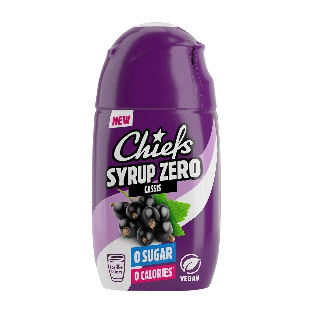 Chiefs Zero Sirup | 65ml Cassis - fitgrade.ch