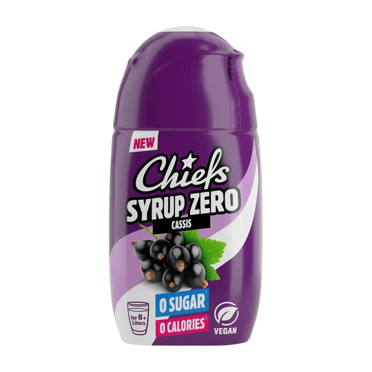 Chiefs Zero Sirup | 65ml Cassis - fitgrade.ch