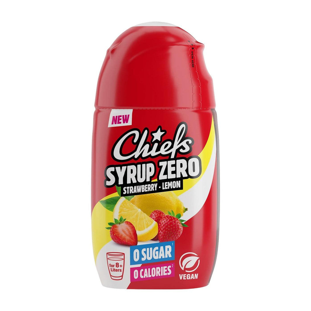 Chiefs Zero Sirup | 65ml Strawberry Lemon - fitgrade.ch