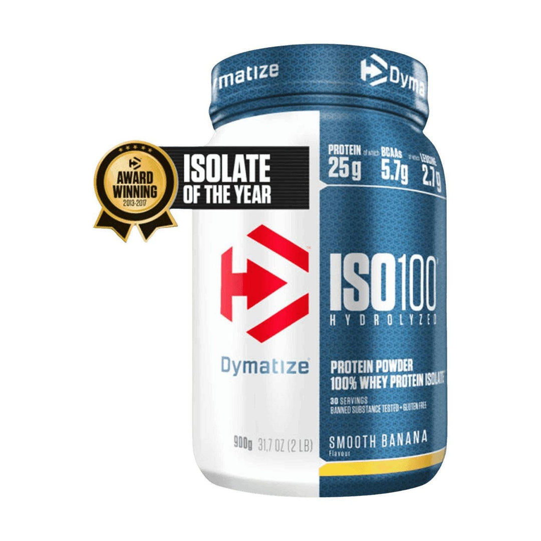 Dymatize ISO 100 | 932g - Smooth Banana - fitgrade.ch