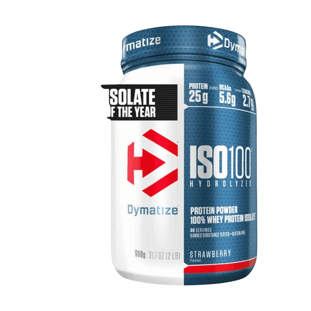 Dymatize ISO 100 | 932g Strawberry - fitgrade.ch
