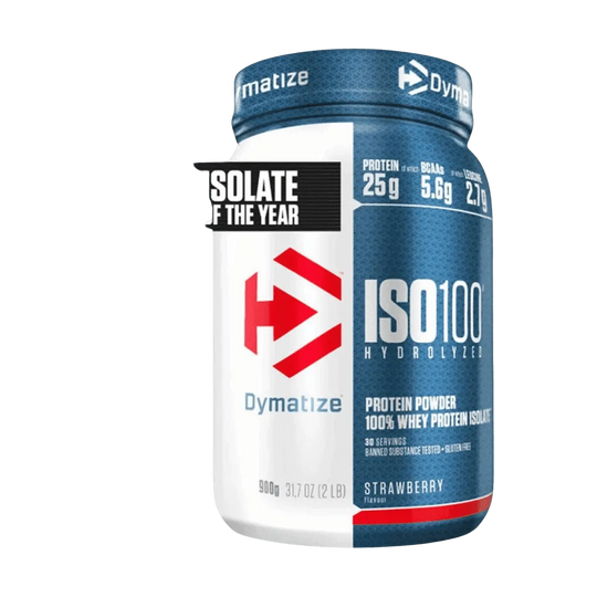 Dymatize ISO 100 | 932g Strawberry - fitgrade.ch