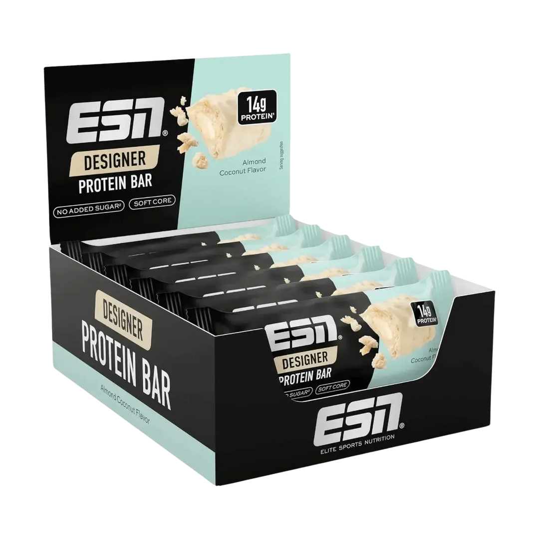 ESN Designer Bar | 45g 12 x 45g Almond Coconut - fitgrade.ch