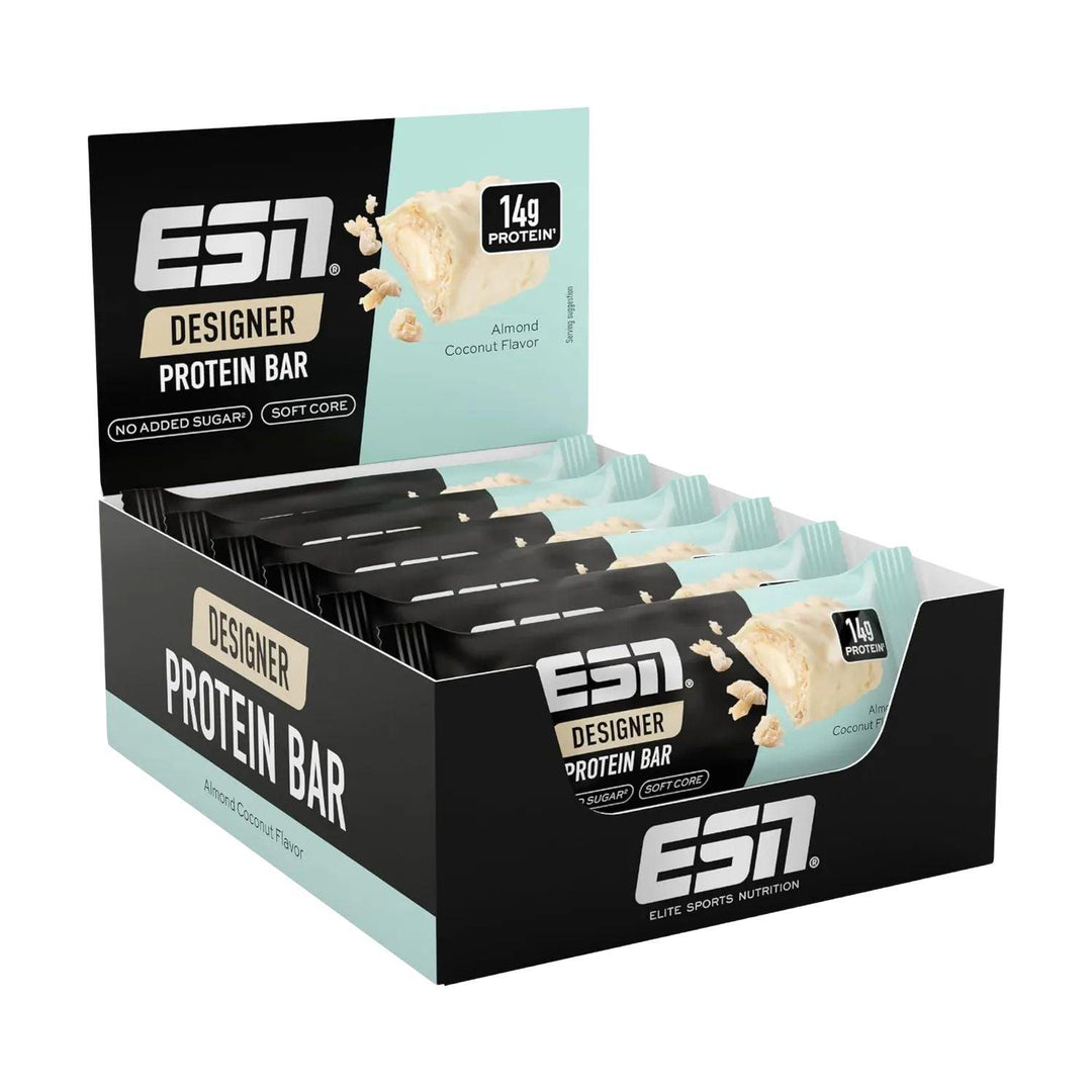 ESN Designer Bar | 45g 12 x 45g Almond Coconut - fitgrade.ch