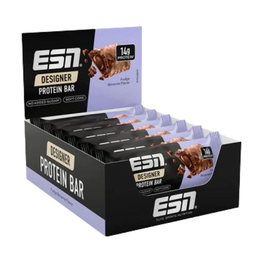 ESN Designer Bar | 45g 12 x 45g Fudge Brownie - fitgrade.ch