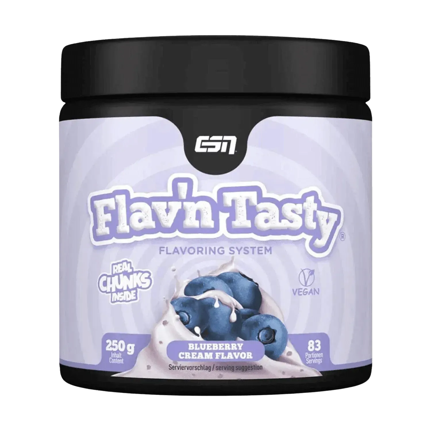 ESN Designer Flavor Powder | 250g Blueberry Cream - fitgrade.ch