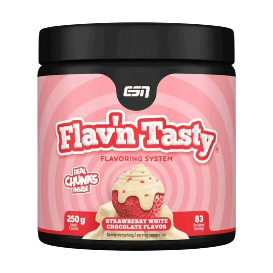 ESN Designer Flavor Powder | 250g Strawberry White-Chocolate - fitgrade.ch