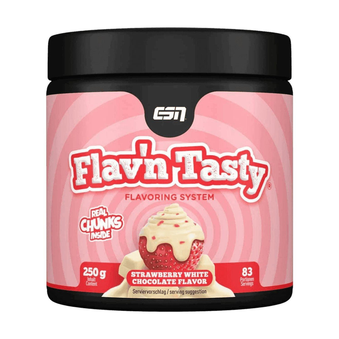 ESN Designer Flavor Powder | 250g Strawberry White-Chocolate - fitgrade.ch