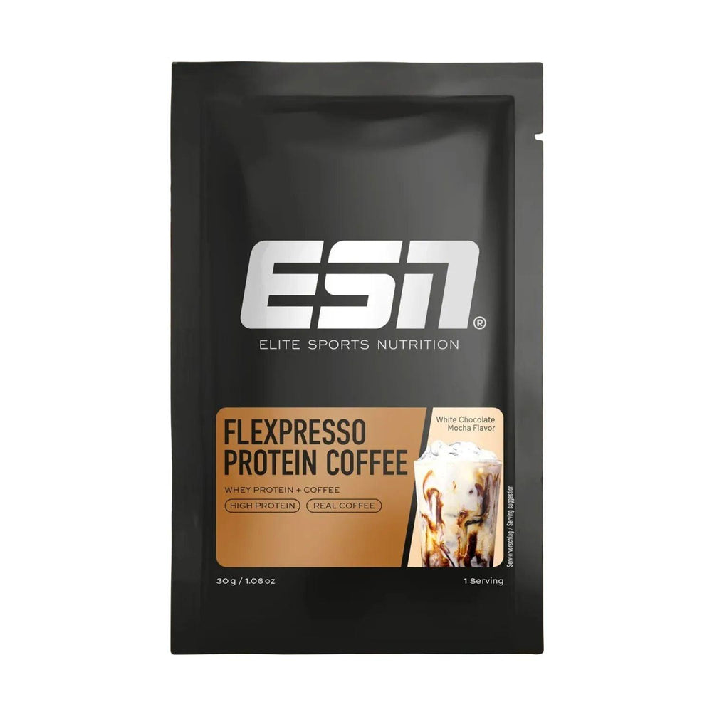 ESN FLEXPRESSO Protein Coffee | 30g SAMPLE White Chocolate Mocha - fitgrade.ch