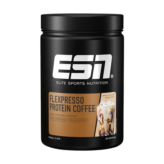 ESN FLEXPRESSO Protein Coffee | 908g White Chocolate Mocha - fitgrade.ch