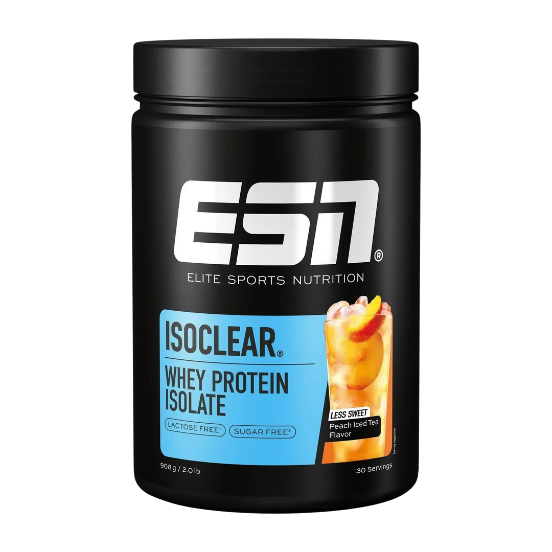 ESN ISOCLEAR Whey Isolate | 908g Peach Iced Tea - Less Sweet - fitgrade.ch