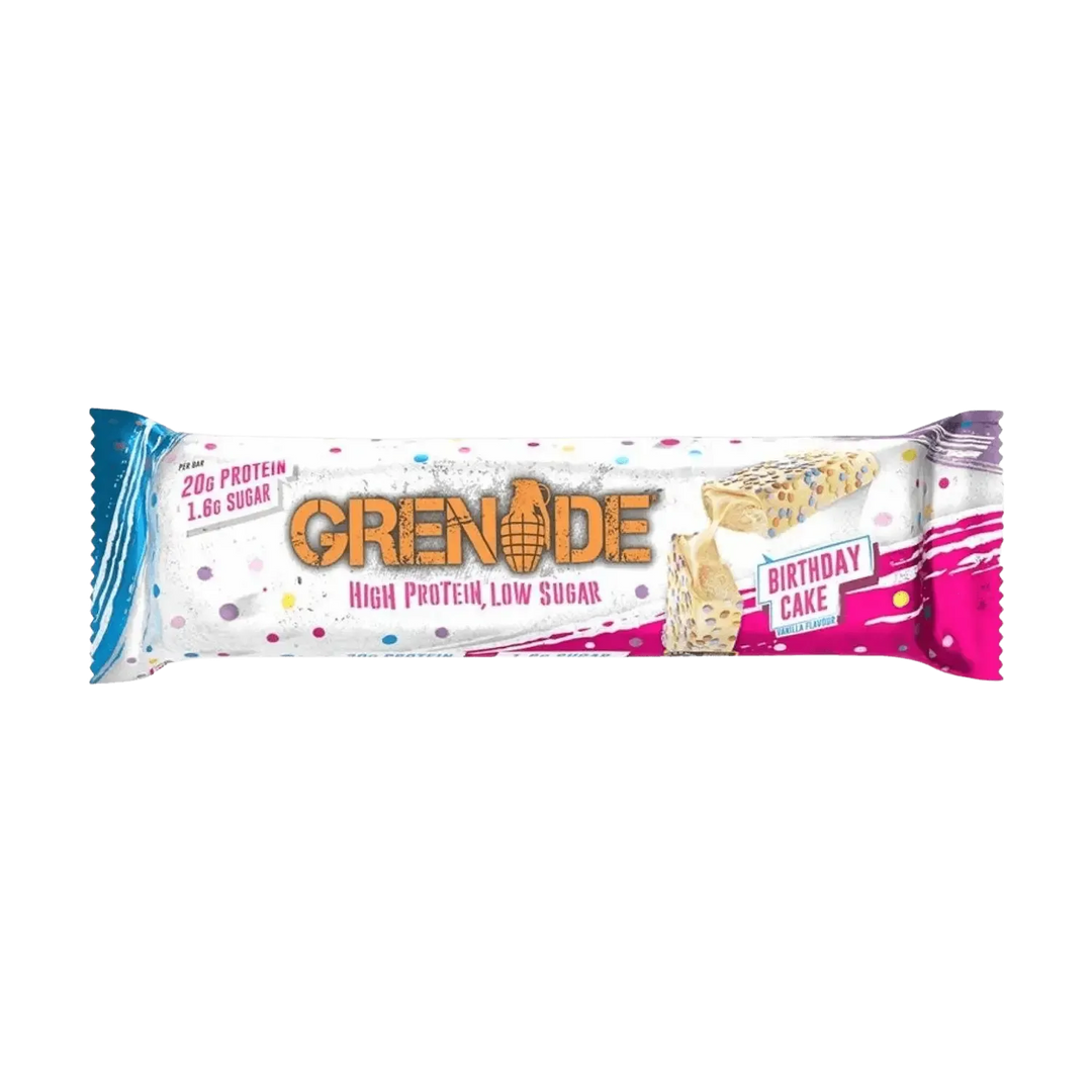 Grenade Protein Bar | 60g 60g Birthday Cake - fitgrade.ch