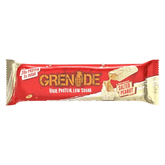 Grenade Protein Bar | 60g 60g White Chocolate Salted Peanut - fitgrade.ch