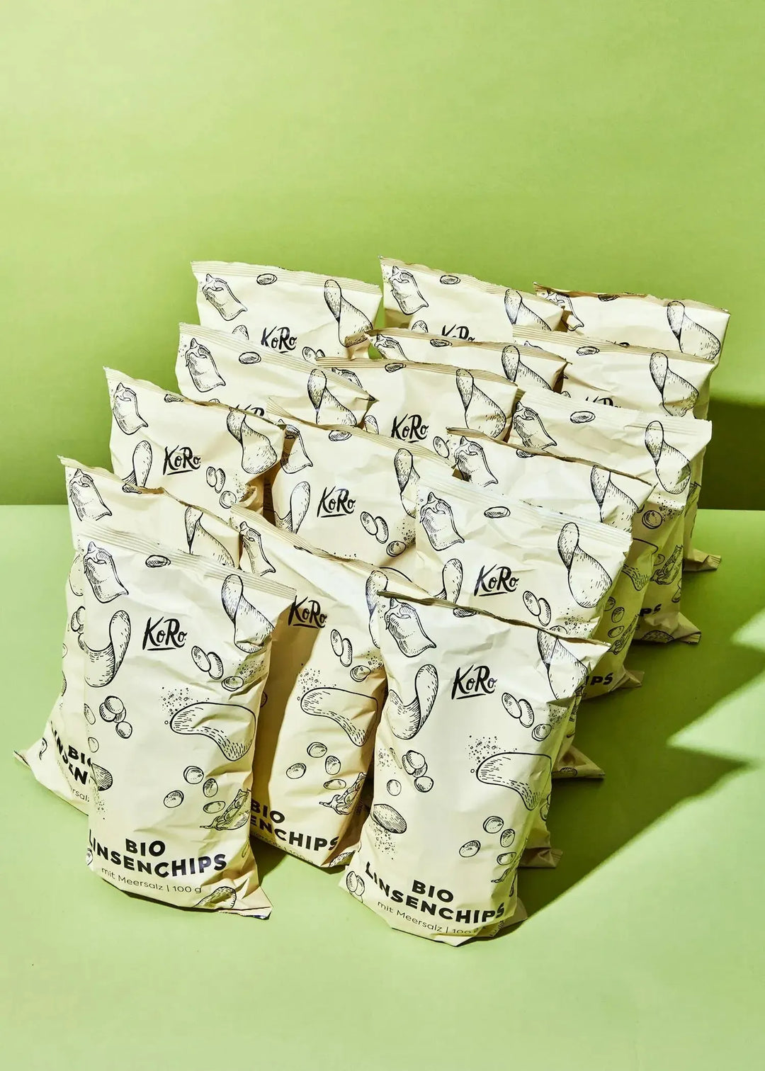 KoRo Bio Linsenchips mit Meersalz | 100g - fitgrade.ch