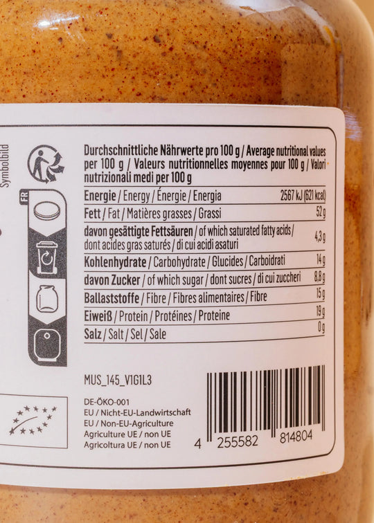 KoRo Bio Mandelmus mit Zimt und Vanille | 500 g - fitgrade.ch