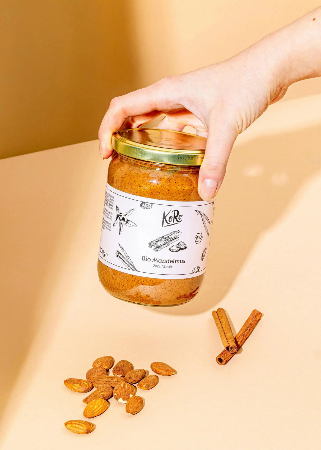 KoRo Bio Mandelmus mit Zimt und Vanille | 500 g - fitgrade.ch