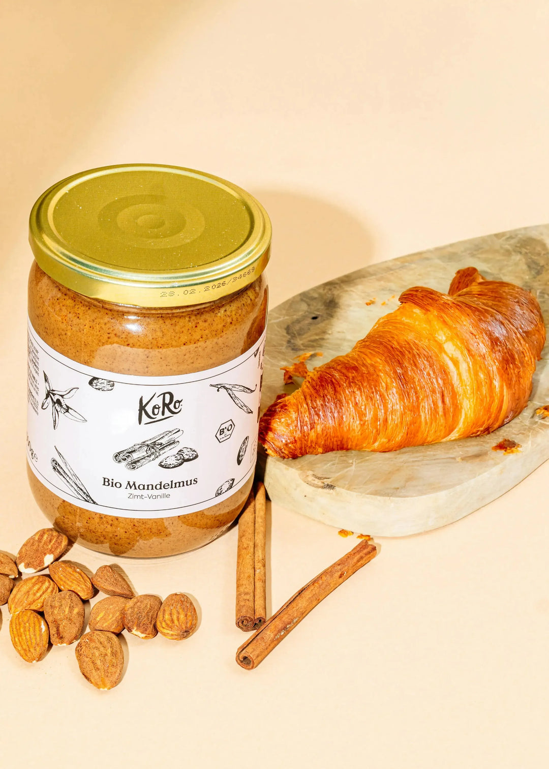 KoRo Bio Mandelmus mit Zimt und Vanille | 500 g - fitgrade.ch