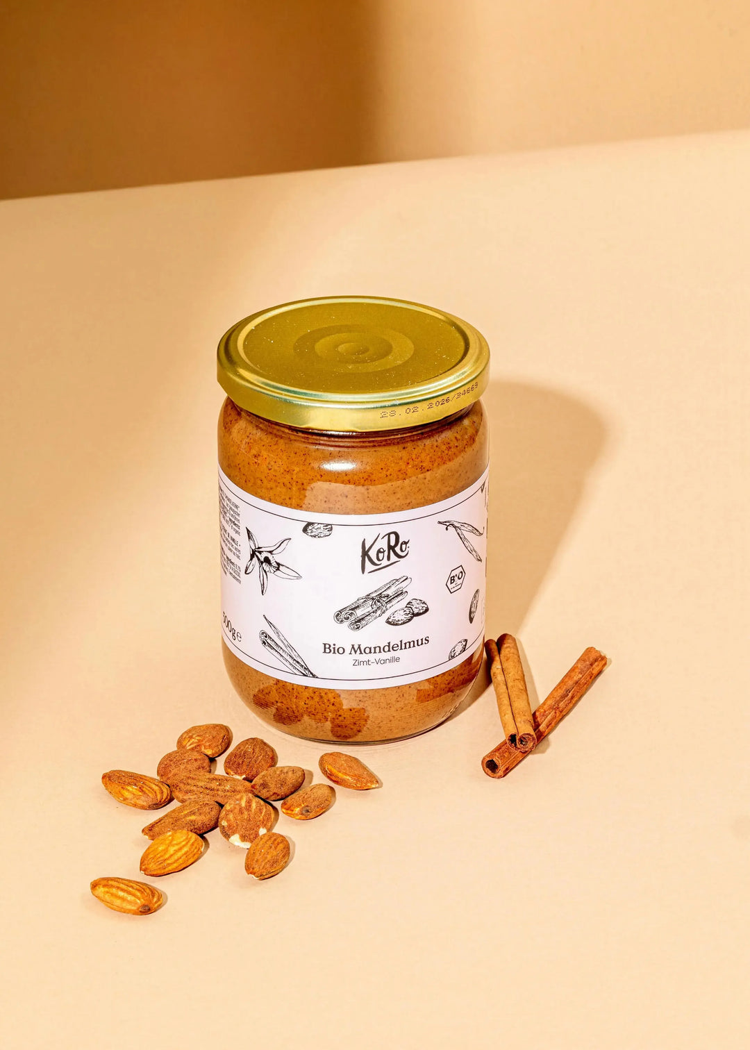 KoRo Bio Mandelmus mit Zimt und Vanille | 500 g - fitgrade.ch