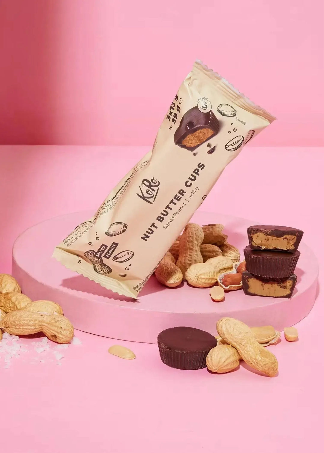 KoRo Bio Nut Butter Cups | 3x13g - fitgrade.ch