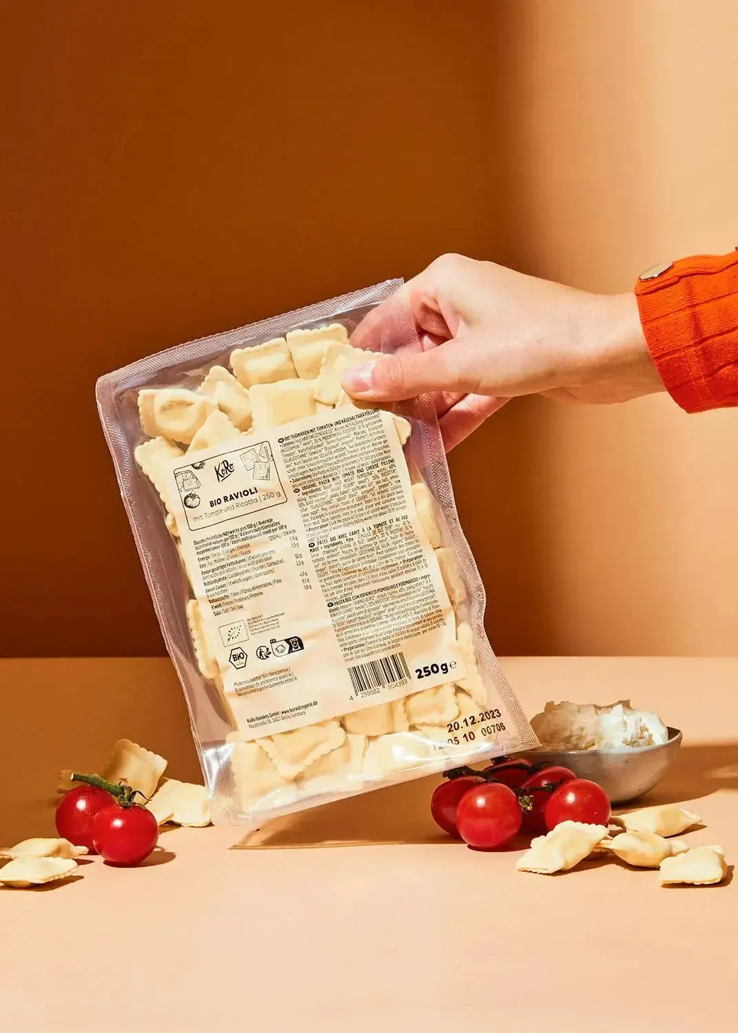 KoRo Bio Ravioli mit Tomate und Ricotta | 250g - fitgrade.ch