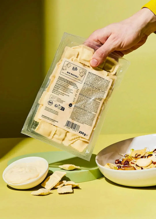 KoRo Bio Ravioli mit veganem Schmelz | 250g - fitgrade.ch