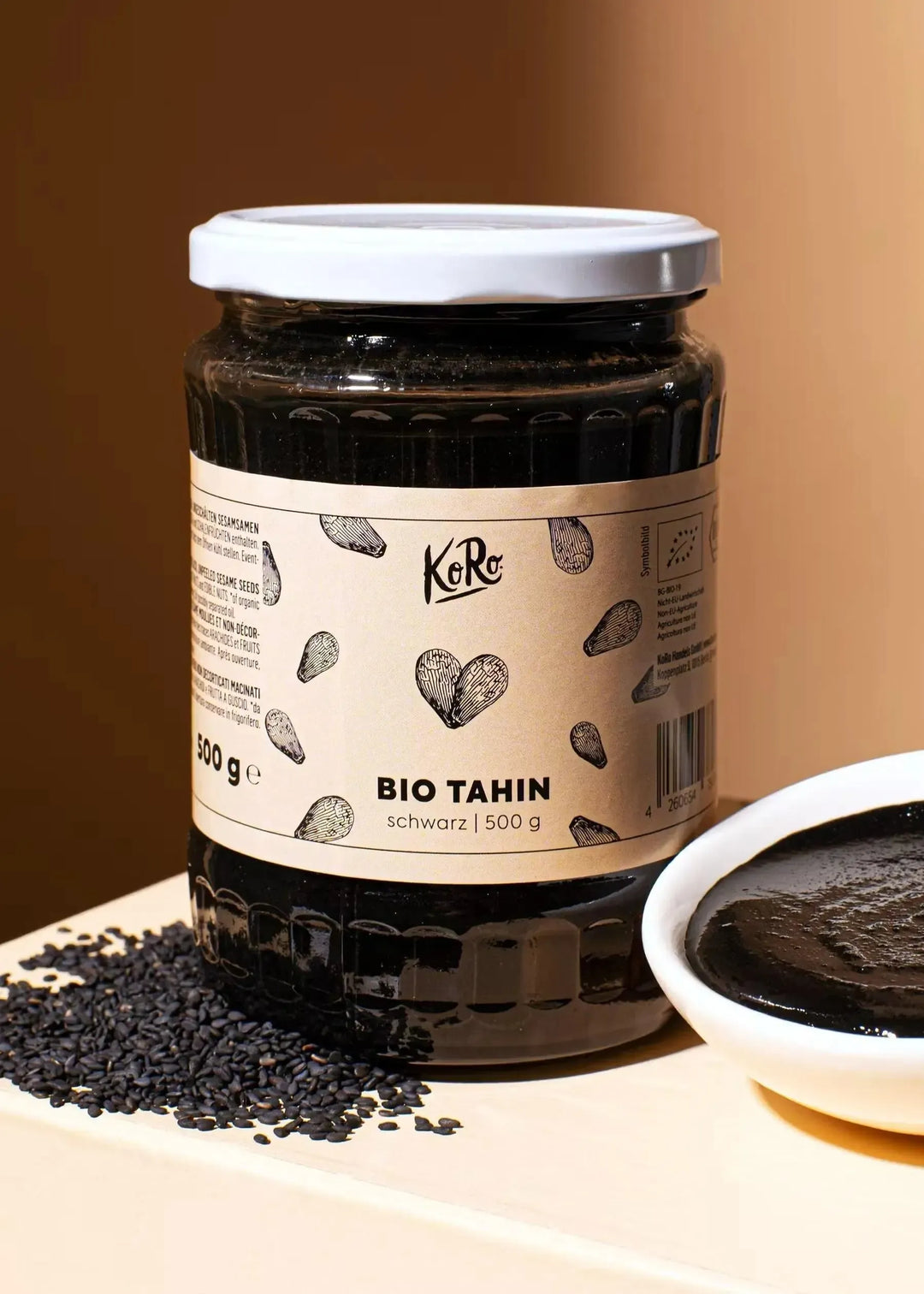 KoRo Bio Tahin | 500g Schwarz - fitgrade.ch