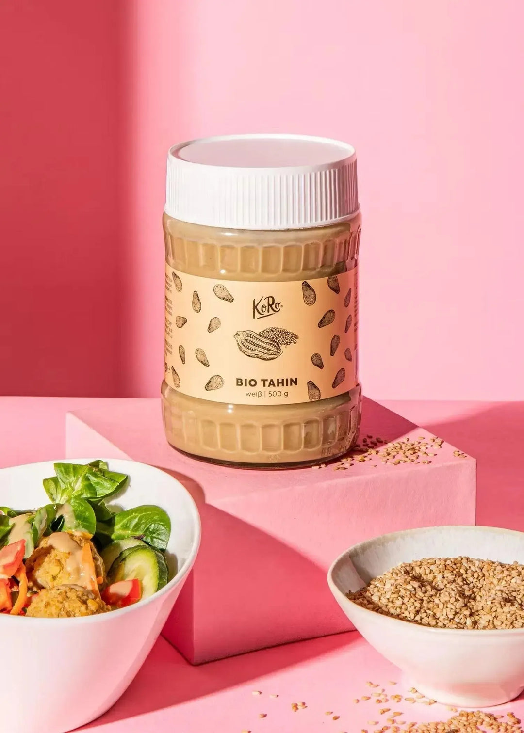 KoRo Bio Tahin | 500g Weiss & Flüssig - fitgrade.ch