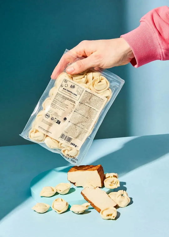KoRo Bio Tortelloni mit Räuchertofu | 250g - fitgrade.ch