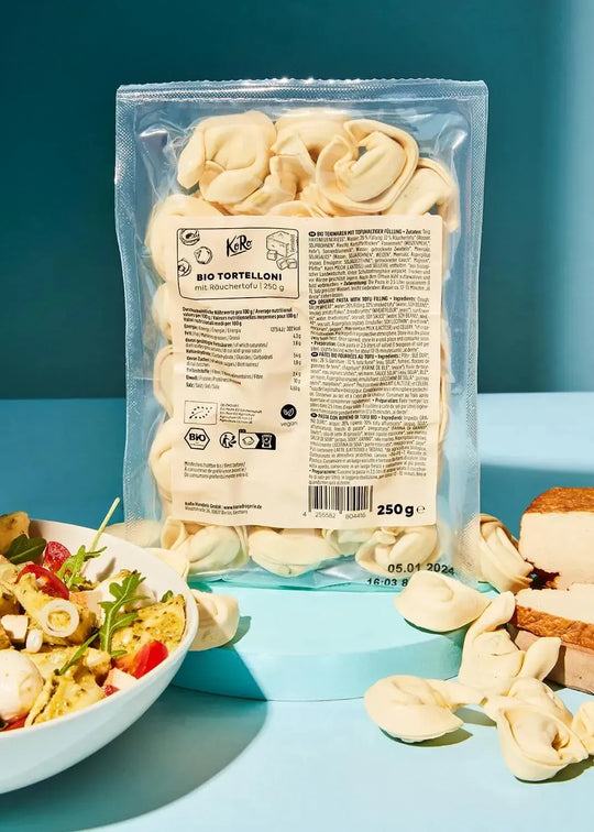 KoRo Bio Tortelloni mit Räuchertofu | 250g - fitgrade.ch