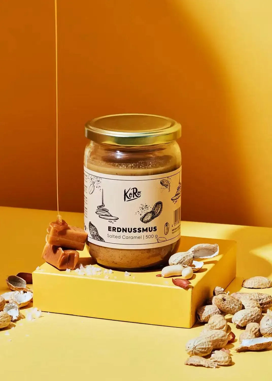 KoRo Erdnussmus Salted Caramel | 500g - fitgrade.ch